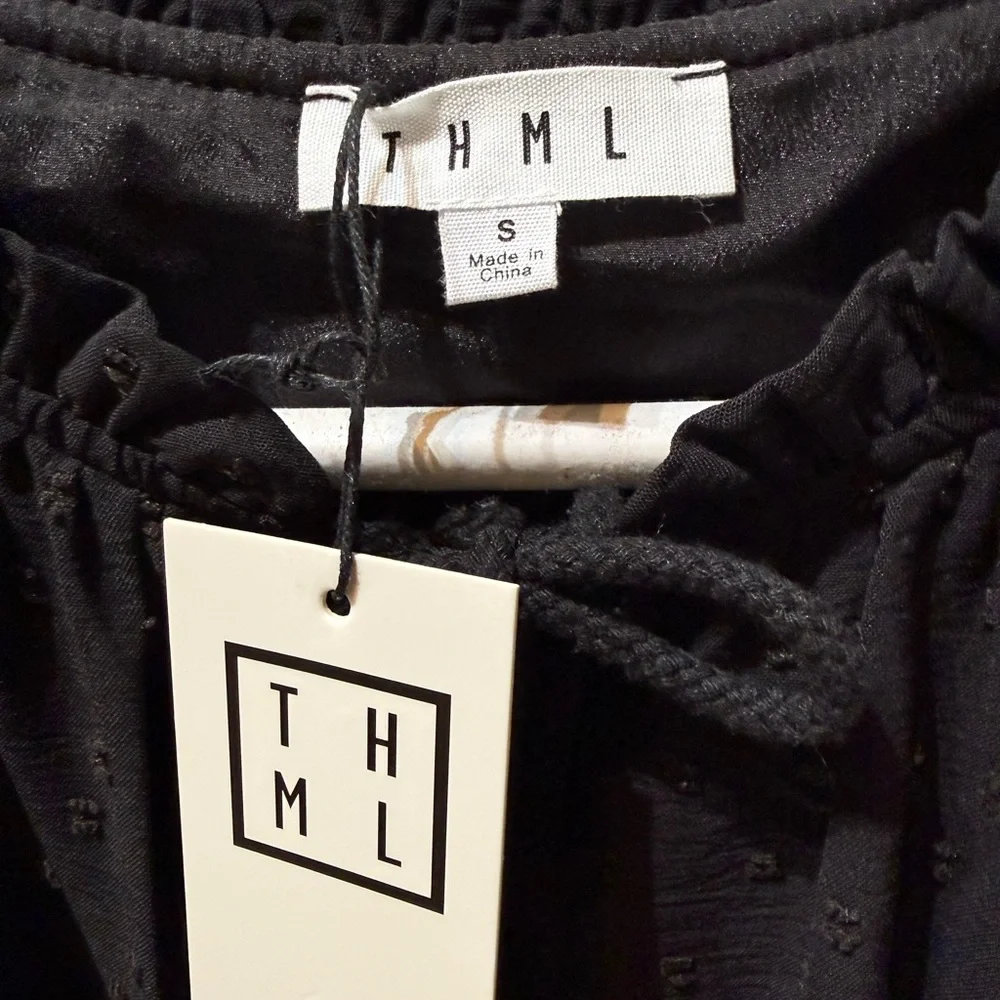 THML Black Sleeveless Dress - NWT! - Picture 2 of 7